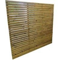 Churnet Valley Garden Furniture Churnet Valley Contemporary Fence Panels 6X5 (Width Ft X Height Ft)