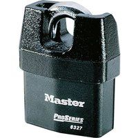 Master Lock Shackle Padlock Proseries Laminated Steel Cylinder Closed W67mm