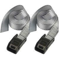 Master Lock Lashing Strap with Metal Buckle 2.5m 2 Piece