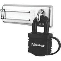Master Lock Padlock, Solid Brass Body Padlock, High Security Lock, Best Used for Storage Units, Sheds, Garages, Trailers and More