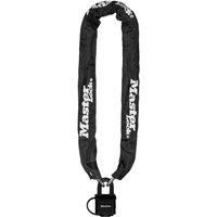 Masterlock 90cm x 6mm Hardened Steel Chain with 40mm Padlock 8390EURDPRO