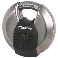 MasterLock Excell Stainless Steel Discus 80mm Padlock M50EURD