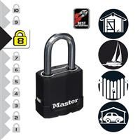 MASTERLOCK 48MM WEATHER RESISTANT PADLOCK M115DLF NEW