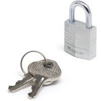 Master Lock Aluminium Cylinder Open shackle Padlock (W)20mm Pack of 2