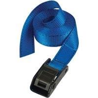 Masterlock MLK3110ECOL Lashing Straps with Metal Buckle 2.5M Pack 2 Coloured