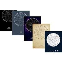 Personalised Star Constellation Map - Size & Frame Options!