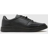 Schuh Welby Lace Up Trainers - Black