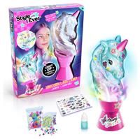 Style 4 Ever Unicorn DIY Lava Lamp, Decorate Your own Lava lamp, Cute Unicorn Decoration, Just add Water, Pink