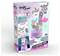 Style 4 Ever Diamond Art Lamp Set - Decorate Your own Ligh - 2 Designs Included - Diamond Painting - Fun for Kids - 6