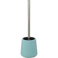 5five Toilet Brush with Ceramic Holder, Arctic Blue