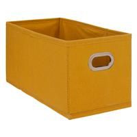 5five Rectangular Storage Box, 15x31cm, Mustard