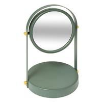 5five Pivot Double Sided Mirror, 26.5x18cm, Green