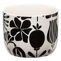 Secret De Gourmet Twisted Lime Appetizer Tray 5p, Black & White