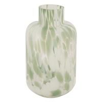 Atmosphera Arvo Vase, Green & White