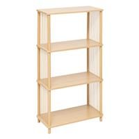 5five Kord 4 Tier Shelving Unit, Beige