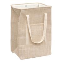 5five Canvas Laundry Basket, 70L, Beige