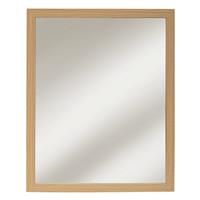 5five Tasso Rectangular Wooden Wall Mirror, 44x54cm