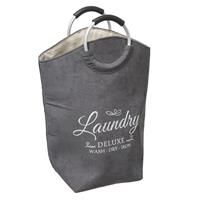 5five Velvet Laundry Logo Bag, 35L, Grey