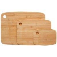 Unbekannt Jja Set of 3 Bamboo Chopping Boards