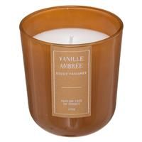 Atmosphera Sili Amber & Vanilla Scented Glass Candle