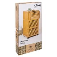 5five Sicela Bamboo 3 Drawer Storage Unit