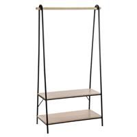 5five Jano Clothes Rack with Shelves, Natural