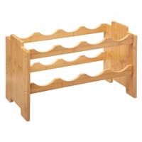 5five Bamboo Stacking Wine Rack