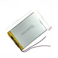1-12pcs lithium ion battery 3.7V 3000mAh polymer Lithium battery for Tablet PC / MID / PDA 356595 95*65*3.5mm