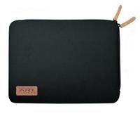 Port Designs Torino Shockproof Universal Skin Sleeve/Case for 14/15.6-Inch Laptops, Black