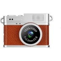 Digital Camera, 50MP 4K Full HD Compact Camera, Auto Focus Vlogging Camera with 2.88 Inch Large Screen, 32GB SD Card and 16x Zoom, Portable Mini Camera for Children, Adults, Photography Beginners