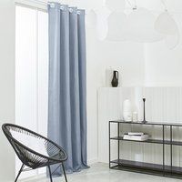 Today  Rideau Isolant 140/240 Polyester TODAY Essential Denim  's Curtains, blinds in Blue