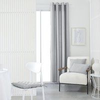 Today  Rideau 140/240 Panama TODAY Essential Acier  's Curtains, blinds in Grey