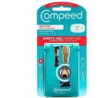 Compeed Extreme Heel Blister Plasters, 5 Hydrocolloid Plasters, Foot Treatment, Heal fast, 20% Extra Cushioning*, packaging may vary