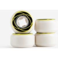 56mm 101a Conical Skateboard Wheels Wh500 4-pack - Ivory