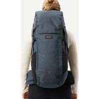 Womens Trekking Backpack Travel 900 50+6 L Rucksack With Suitcase Opening