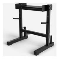 Weight Training Storage Rack For Bars And Weights