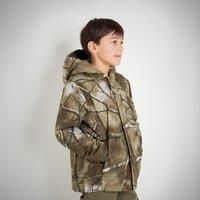 Kids Warm Jacket 100 Camouflage Treemetic