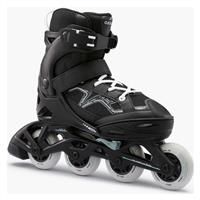 Kids' Inline Fitness Skate Fit3 - Black/khaki