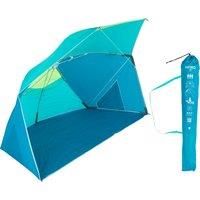 3-person Sun Shelter Beach Parasol Upf50+ Iwiko 180 - Blue Yellow