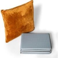 Fitness Foldable Cushion Floor Mat 10mm - Yellow