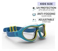 Swimdow 100 Kids / Jr Swimming Mask - Clear Lenses - Blue