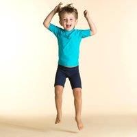Baby / Kids Mid-length Anti-uv Swimsuit Bottom - Dark Blue