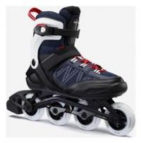 Unisex Adult Inline Fitness Roller Skates Fit500 - 80 mm Wheels Oxelo