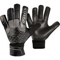 Adult Football Goalkeeper Gloves F100 Resist  Black/grey