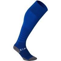Kids' Football Socks Viralto Club - Blue With Stripes