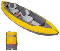 ITIWIT Inflatable Kayak Sea X100 2 seats Sit on Touring Yellow - DECATHLON