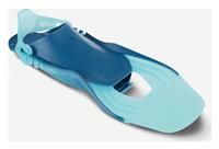 Subea Kid Adjustable Snorkelling Fins Snk 100 Turquoise