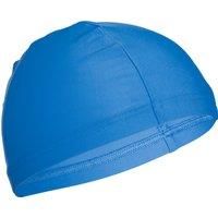 Mesh Fabric Swim Cap, Sizes S And L - Blue