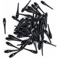 50 Plastic (soft Tip) Dart Tips - Black