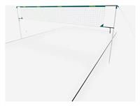 6m Recreational Beach Volleyball Set (net And Posts) Bv 500 - Blue